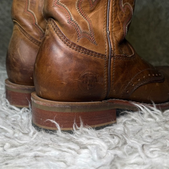 Double-H Jase DH3560 Square Toe Western Work Boots |Size 8 - Picture 3 of 15